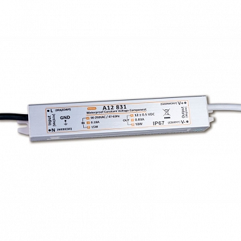Zasilacz LED 12V/24V -10W IP67