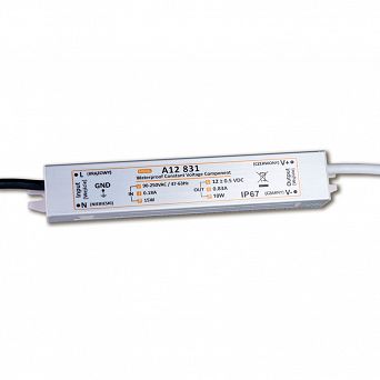 Zasilacz LED 12V/24V -10W IP67