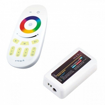 Kontroler RGBW 4 strefowy z pilotem