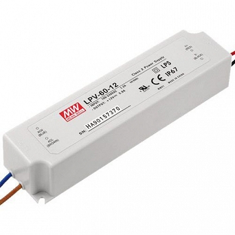 Zasilacz LED Mean Well LPV-60W - wodoodporny